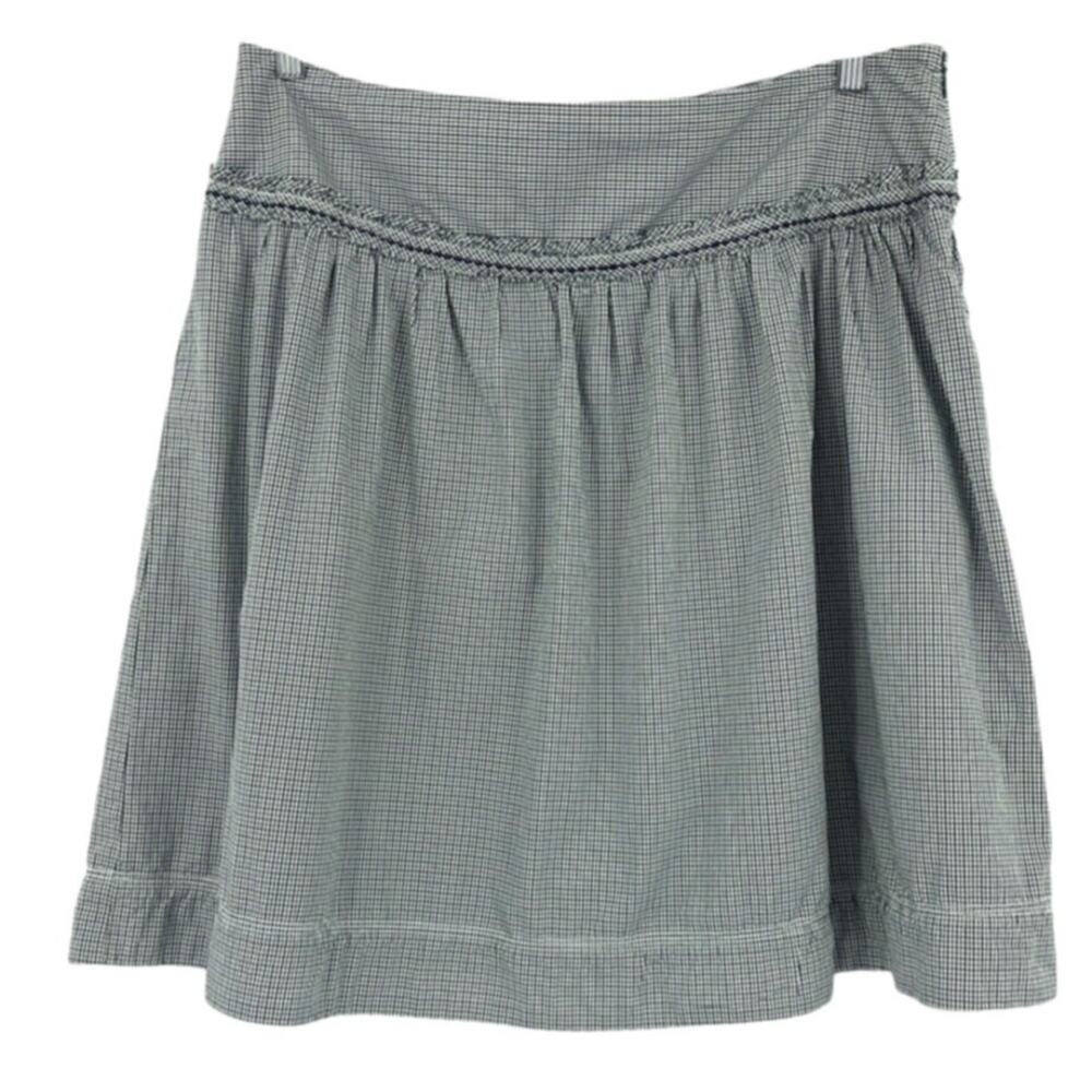 Y2K American Eagle Outfitters Gingham Skirt Sz 14 Coquette Cottage Core Academia